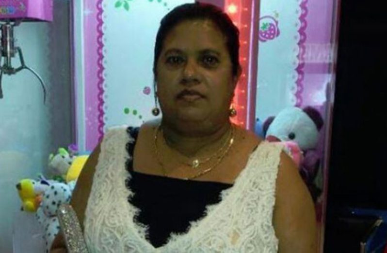 Albouystown businesswoman, Nalinie Persaud, called ‘Nalo’