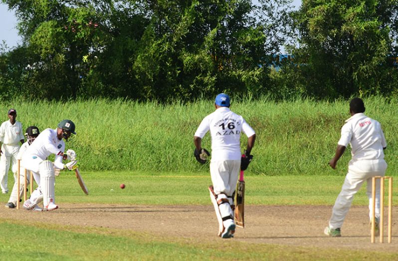 Akshaya Persaud was fluent through the off-side in his match-winning innings (Photo: Adrian Narine)