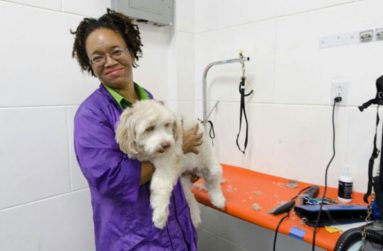 Luana Pierre, Owner and Head Groomer of Pawsome Pets (All photos courtesy of Pawsome Pets)