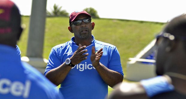 Suspended West Indies head coach Phil Simmons
