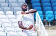 Red Force pacer Anderson Phillip took four wickets against the Barbados Pride.