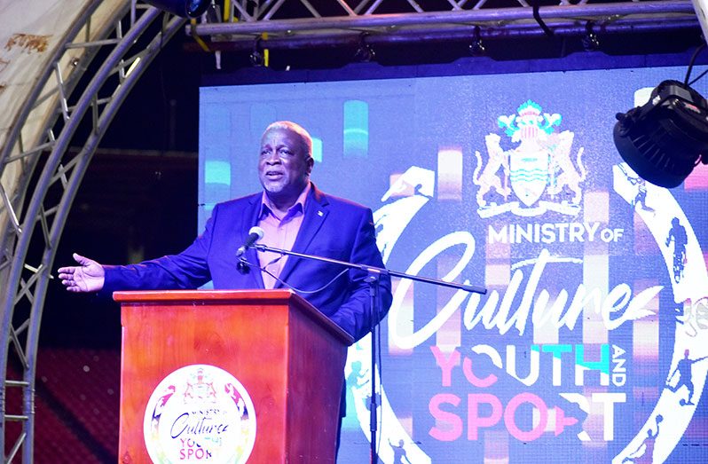 Prime Minister Ret'd Brigadier Mark Phillips declared the 2022 IGG open at the Providence National Stadium last evening.