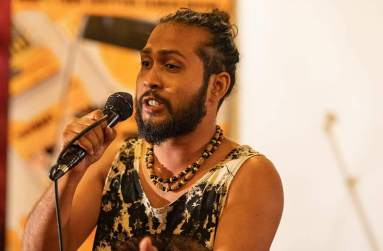 Actor and Poet Rovindra Persaud