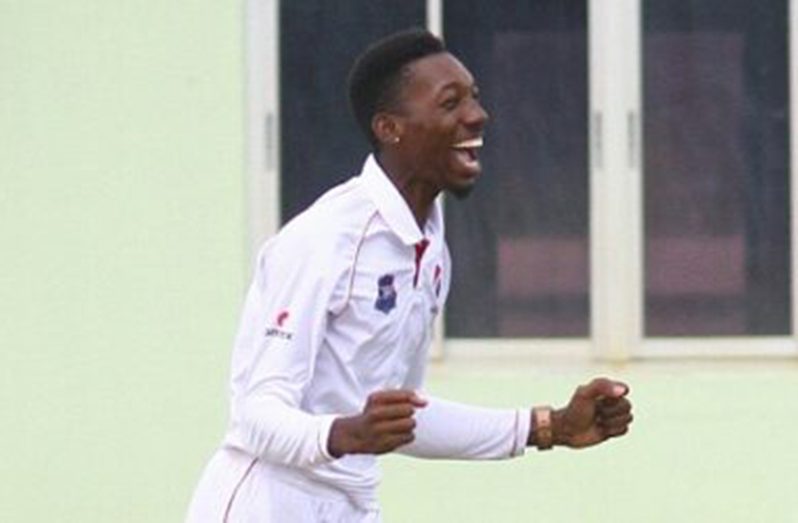 Khary Pierre bagged seven wickets to lead T&T Red Force to victory over the CCC