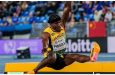 Jamaican long jumper Wayne Pinnock in action