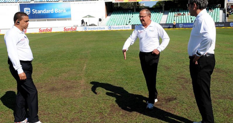 Eleven out of 15 sessions were lost to a wet and soft outfield at Kingsmead (Gallo Images/Getty Images)