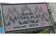 Play at Lord's was abandoned for the day shortly after 17:00 BST on Saturday
