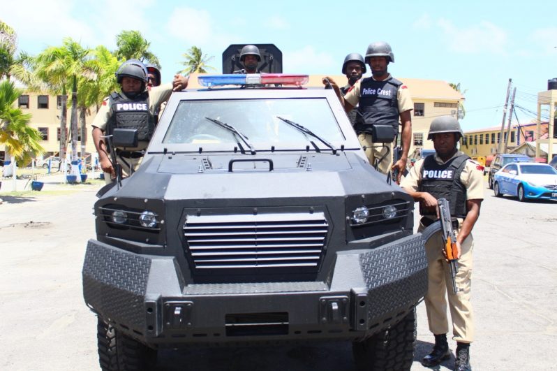 The new vehicle and equipment that police will use