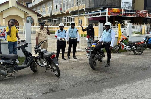The Traffic Department intensified its road safety awareness campaign across multiple high-traffic locations
