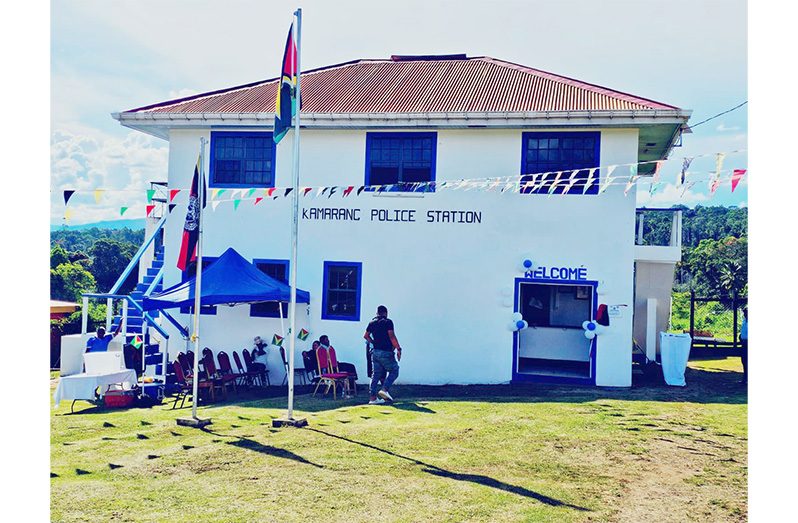 The Ministry of Home Affairs marked another significant milestone in strengthening law enforcement infrastructure in Region Seven with the commissioning of two major police facility projects, the Imbaimadai Police Station and the Kamarang Police Station