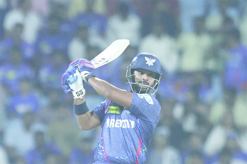 Nicholas Pooran continued his good form with a 30-ball 44 • Apr 01, 2025 • Associated Press