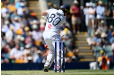 Ollie Pope chopped on in the third over • Dec 04, 2025 • Gareth Copley/Getty Images