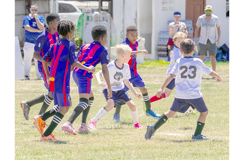 Potaro Primary and Georgetown International Academy battling