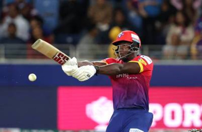 Powell’s blitz helps Dubai Capitals overhaul MI Emirates