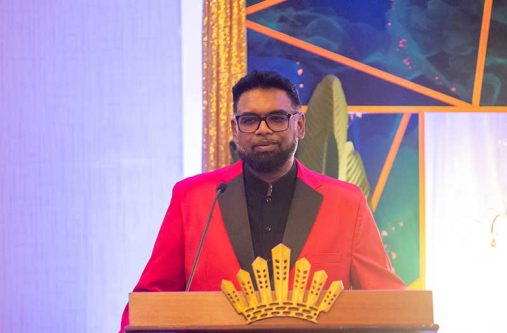 President Dr. Irfaan Ali (Delano Williams Photo)