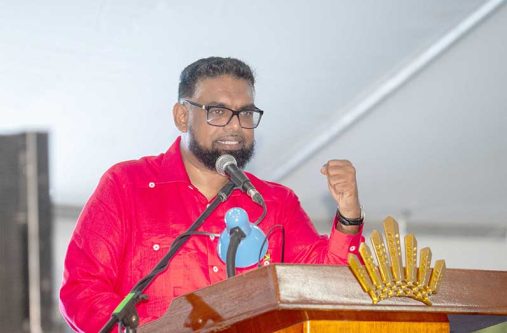 President, Dr Irfaan Ali (Delano Williams photos)