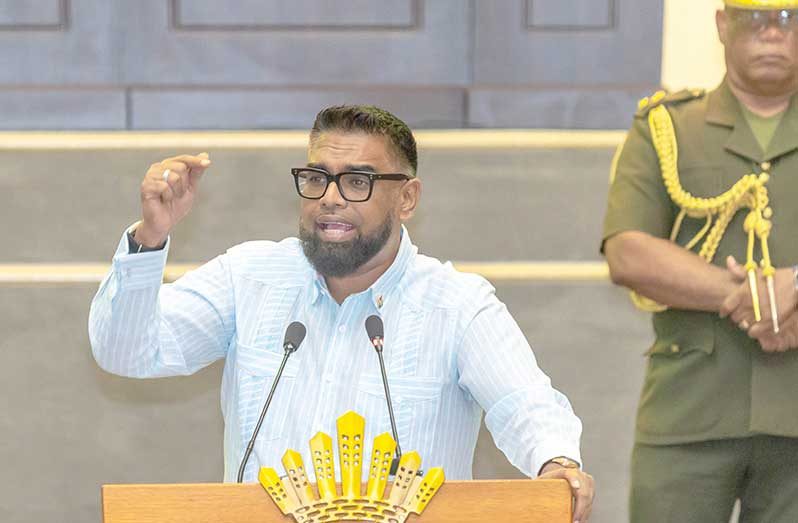 President Dr. Irfaan Ali