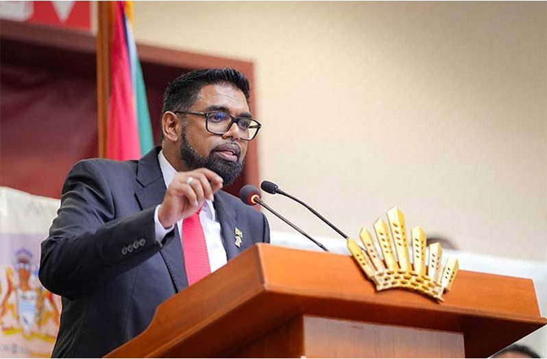 President Dr. Irfaan Ali