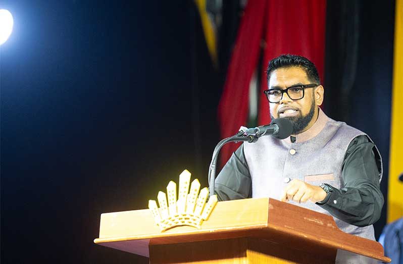 President, Dr Irfaan Ali