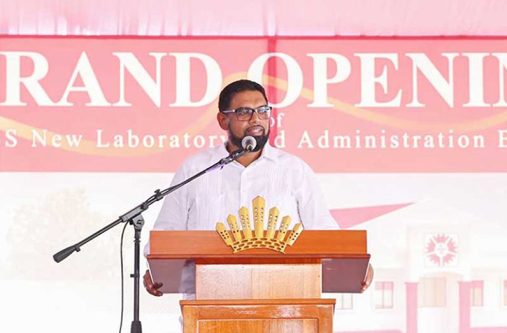 President Dr. Irfaan Ali