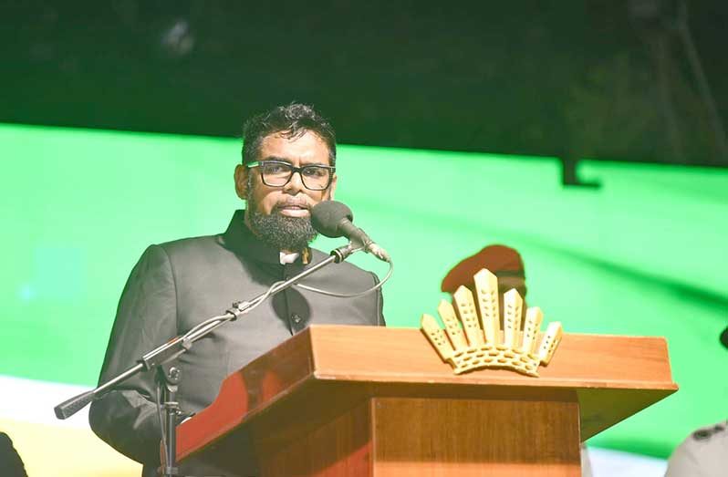 President Dr Irfaan Ali used Guyana’s 60th Independence Anniversary celebrations to cast the nation as a country entering a new era of ambition and global relevance