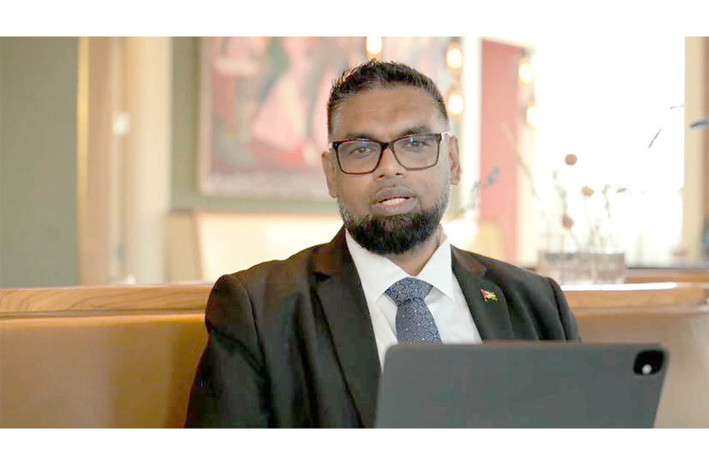 President Dr Irfaan Ali