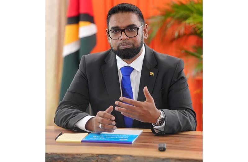 President, Dr Irfaan Ali