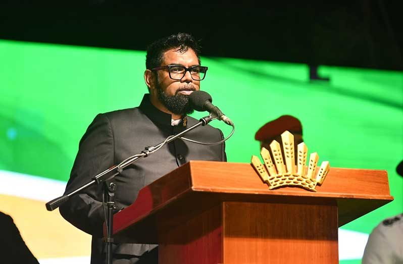 President, Dr Irfaan Ali
