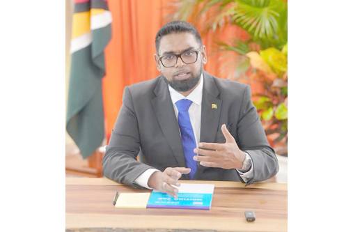 President, Dr Irfaan Ali