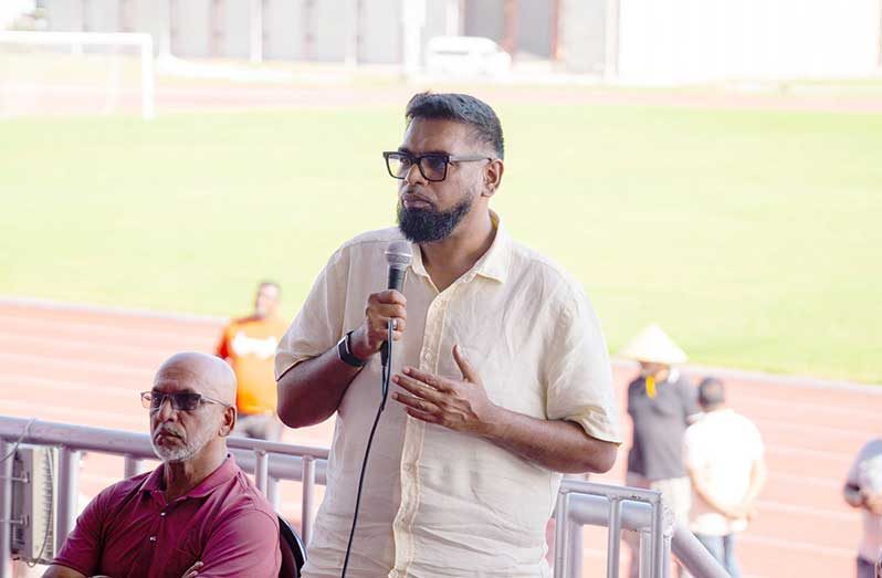 President Dr Irfaan Ali