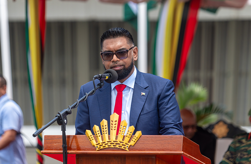 President Dr Irfaan Ali