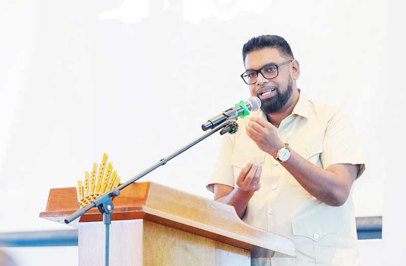 President Dr Irfaan Ali