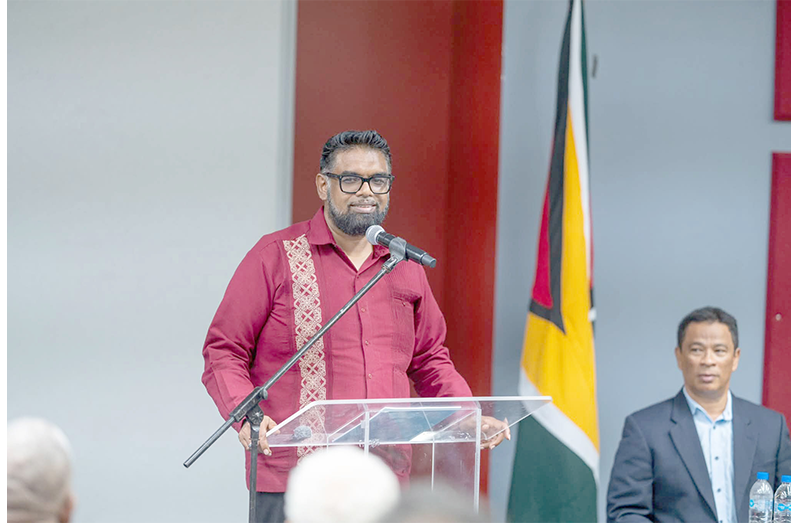 President Dr Irfaan Ali