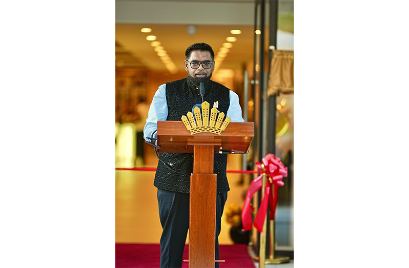 President, Dr Irfaan Ali