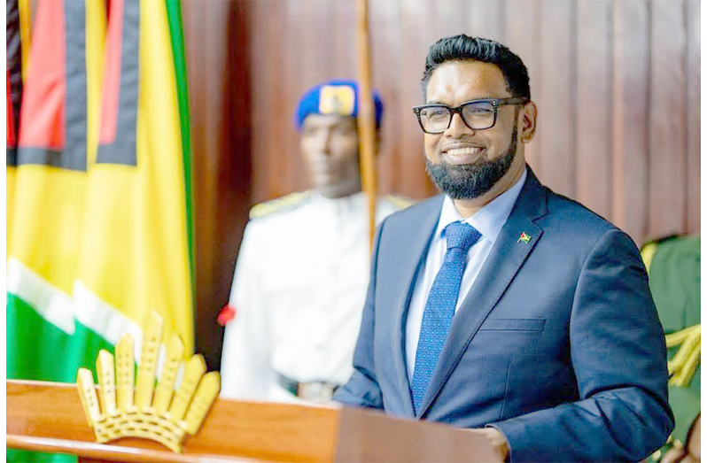 President, Dr Irfaan Ali