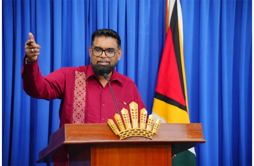 President Dr Irfaan Ali