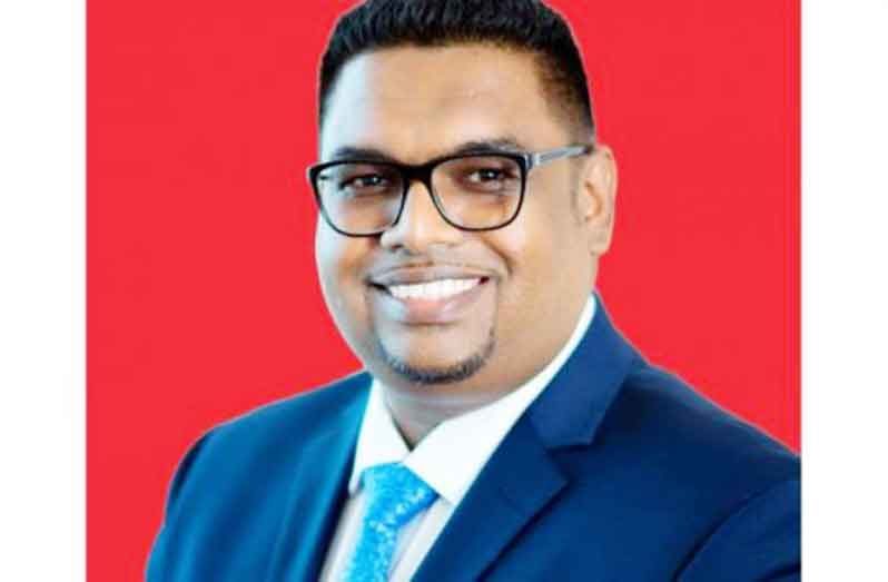 President, Dr. Mohamed Irfaan Ali