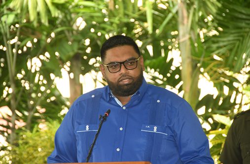 President, Dr. Irfaan Ali