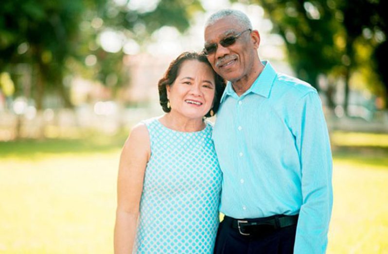 President David Granger and First Lady Sandra Granger