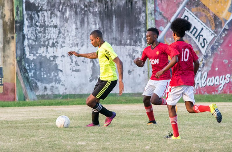 Action returns to the GFC ground this evening with a triple-header in the Corona Invitational Football.