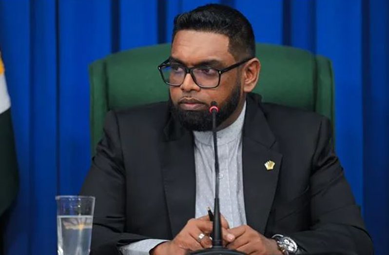 President, Dr. Mohamed Irfaan Ali (DPI photo)