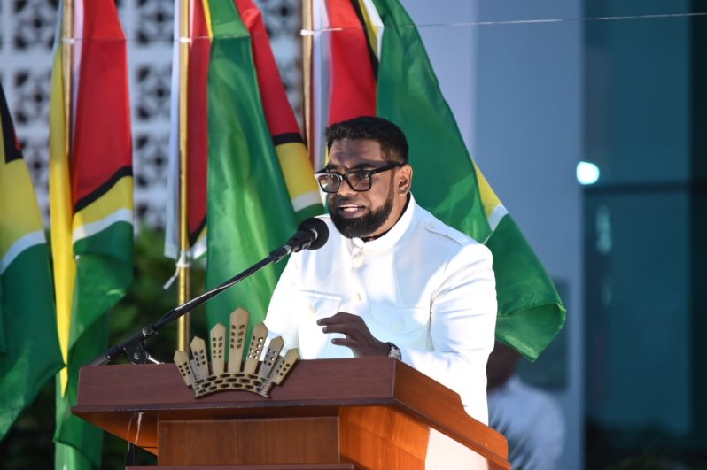 President Dr Irfaan Ali (Delano Williams photo)