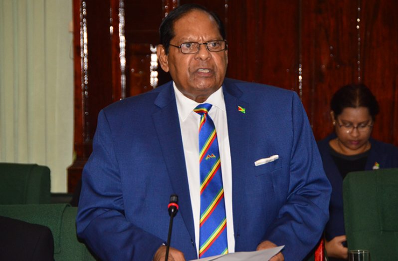 Prime Minister, Moses Nagamootoo