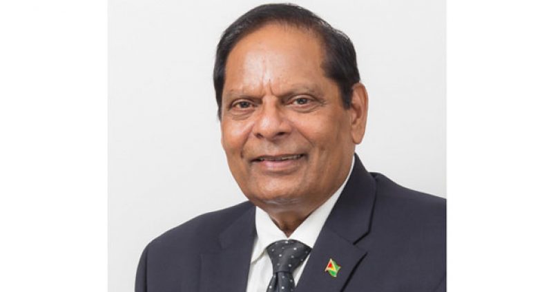 Prime Minister Moses Nagamootoo