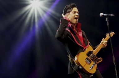 U.S. musician Prince performs on stage at Yas Arena in Yas Island, Abu Dhabi, United Arab Emirates November 14, 2010.