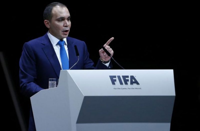 Former FIFA candidate Prince Ali bin Al Hussein.
