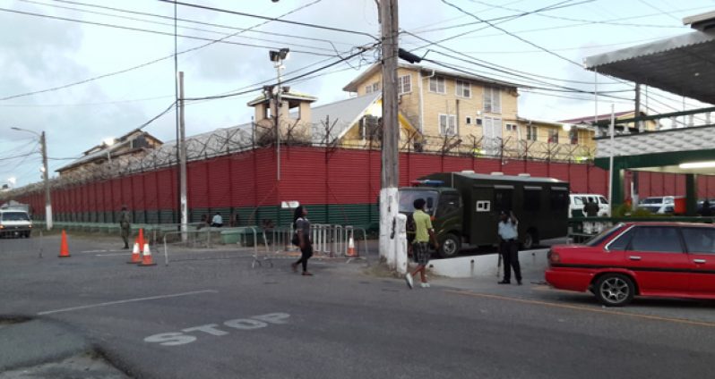 The Georgetown Prison has seen heightened security in the past few days