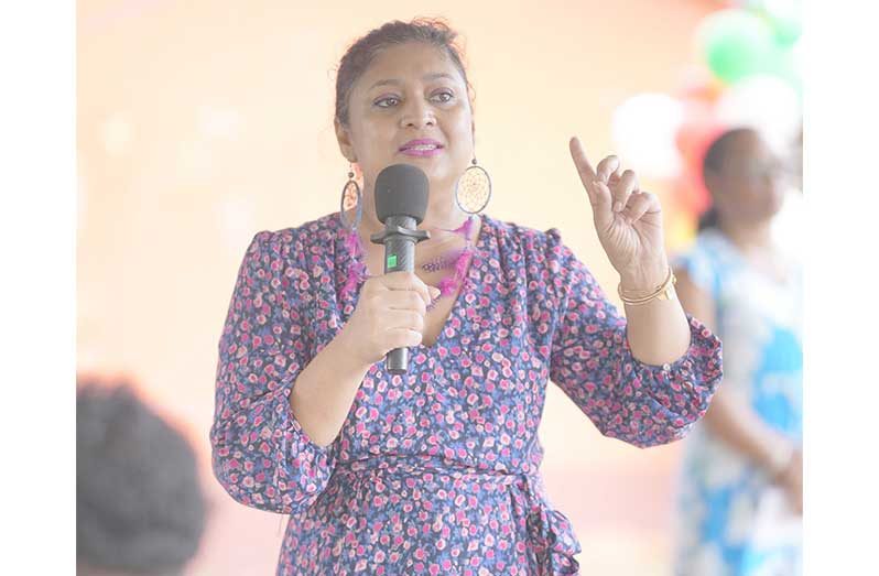 Minister of Education, Priya Manickchand