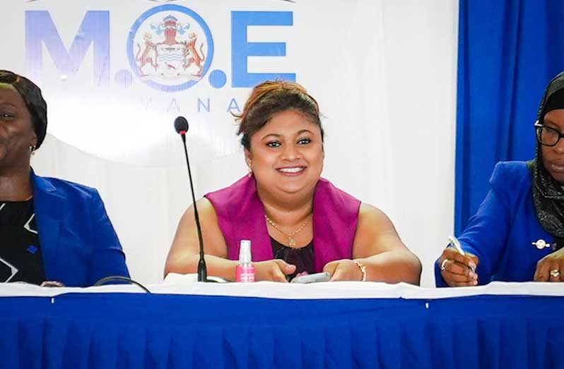 Education Minister, Priya Manickchand