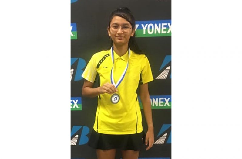 Priyanna Ramdhani won a medal in her first Yonex Alberta Junior Circuit competition.